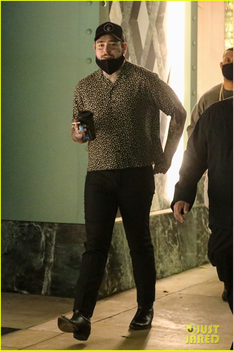 Photo post malone sends custom crocs students at high school 15