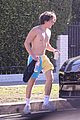 charlie puth shirtless after workout 05