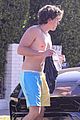 charlie puth shirtless after workout 07