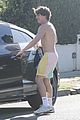 charlie puth shirtless after workout 09