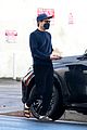 zachary quinto cool in blue picking up breakfast 01