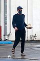 zachary quinto cool in blue picking up breakfast 10