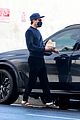 zachary quinto cool in blue picking up breakfast 20