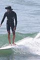 adam brody surfs in malibu 08