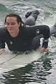 adam brody strips out of wetsuit surfing leighton meester 44