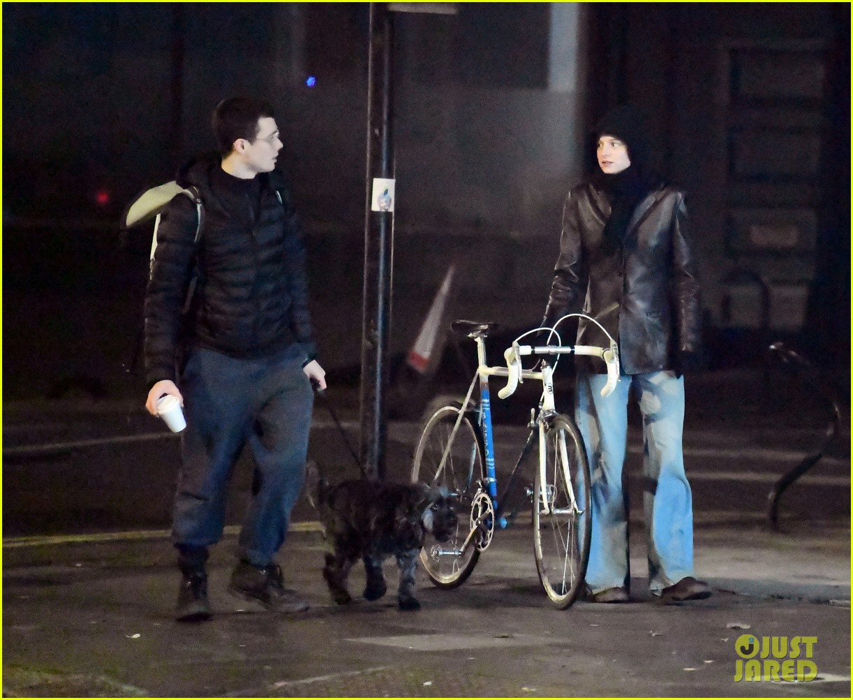 Helena Bonham Carter Bumps Into 'The Crown' Co-Star Emma Corrin While