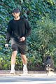 chace crawford wears all black while walking his dog 05