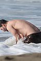 keanu reeves shirtless beach malibu january 2021 47