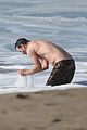 keanu reeves shirtless beach malibu january 2021 49