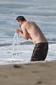 keanu reeves shirtless beach malibu january 2021 50