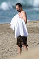 keanu reeves shirtless beach malibu january 2021 55
