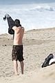 keanu reeves shirtless beach malibu january 2021 63