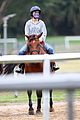 natalie portman takes horseback riding lesson in sydney 29