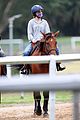 natalie portman takes horseback riding lesson in sydney 35