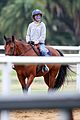 natalie portman takes horseback riding lesson in sydney 45