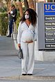 kelly rowland cradles major baby bump leaving doctors appointment 09