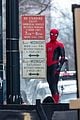 tom holland back in spiderman suit set of third movie 17