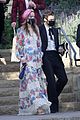 harry styles olivia wilde hold hands managers wedding 10
