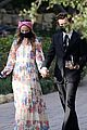 harry styles olivia wilde hold hands managers wedding 13