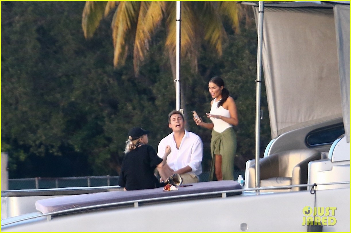Olivia Culpo Enjoys a Boat Party in Miami Ahead of the Super Bowl