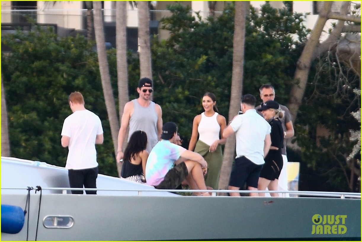 Olivia Culpo Enjoys a Boat Party in Miami Ahead of the Super Bowl