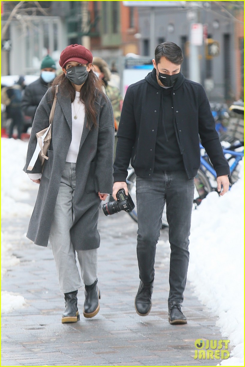 Katie Holmes & Boyfriend Emilio Vitolo Jr. Turn the Camera on the