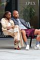 issa rae kendrick sampson cozy up filming insecure 01