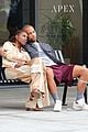 issa rae kendrick sampson cozy up filming insecure 03