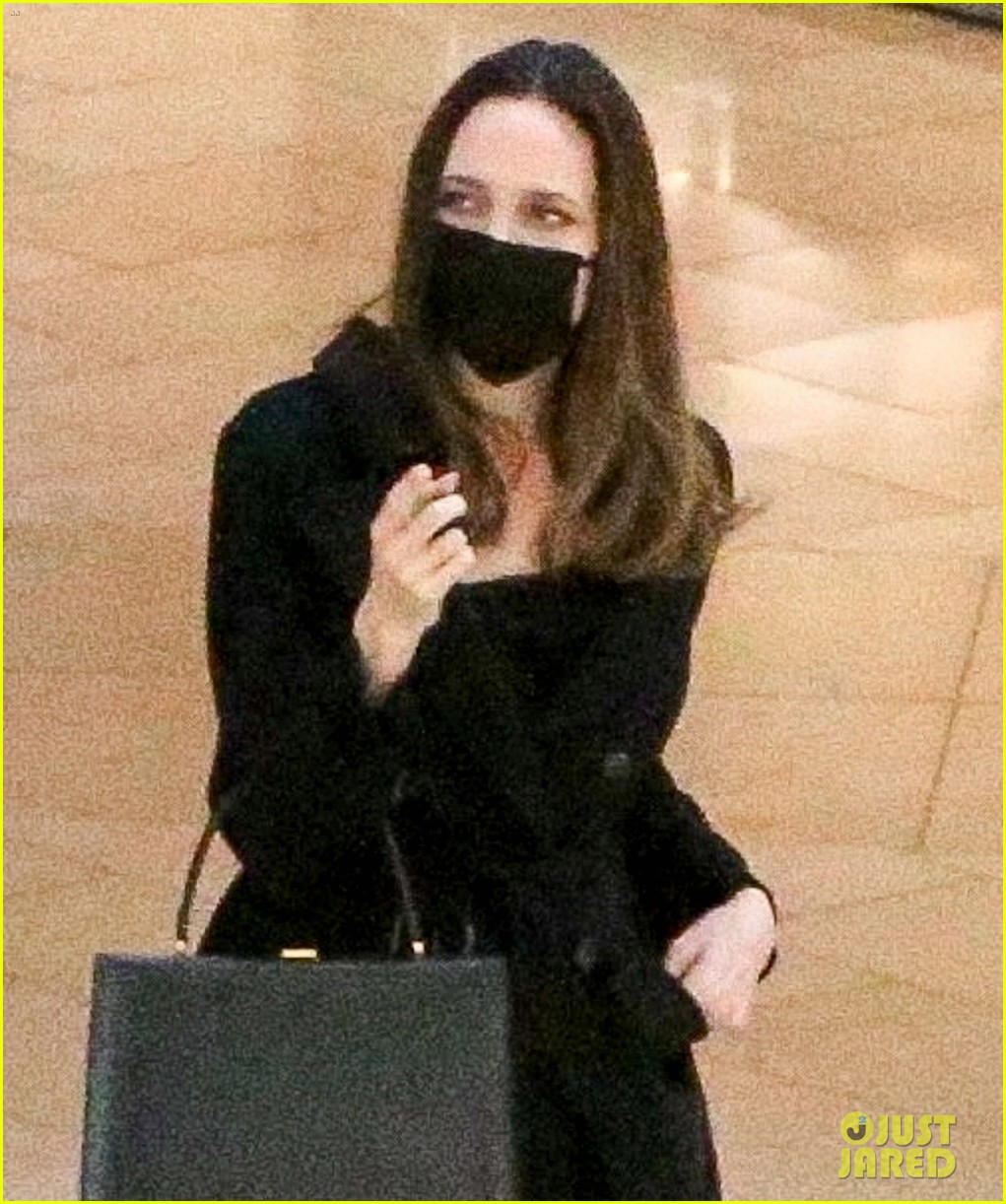 angelina jolie goes shopping at the mall 044522709