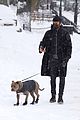 justin theroux dog snow february 2021 44