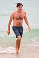 sacha baron cohen shirtless at the beach 33