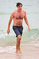 sacha baron cohen shirtless at the beach 34