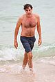 sacha baron cohen shirtless at the beach 35