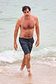 sacha baron cohen shirtless at the beach 36