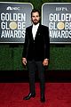 justin theroux wears a fohawk at the golden globes 2021 04