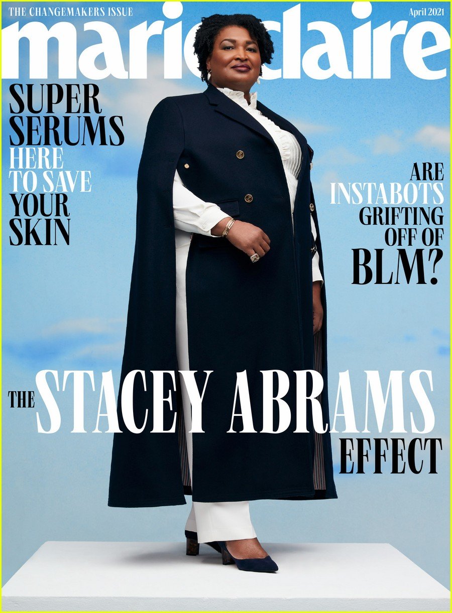 stacey abrams marie claire magazine 054531199