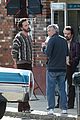 ben affleck george clooney act out dramatic scene tender bar set 09
