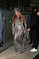 beyonce dazzles in silver dress after historic grammys night 01