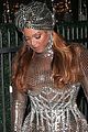 beyonce dazzles in silver dress after historic grammys night 04