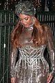 beyonce dazzles in silver dress after historic grammys night 07