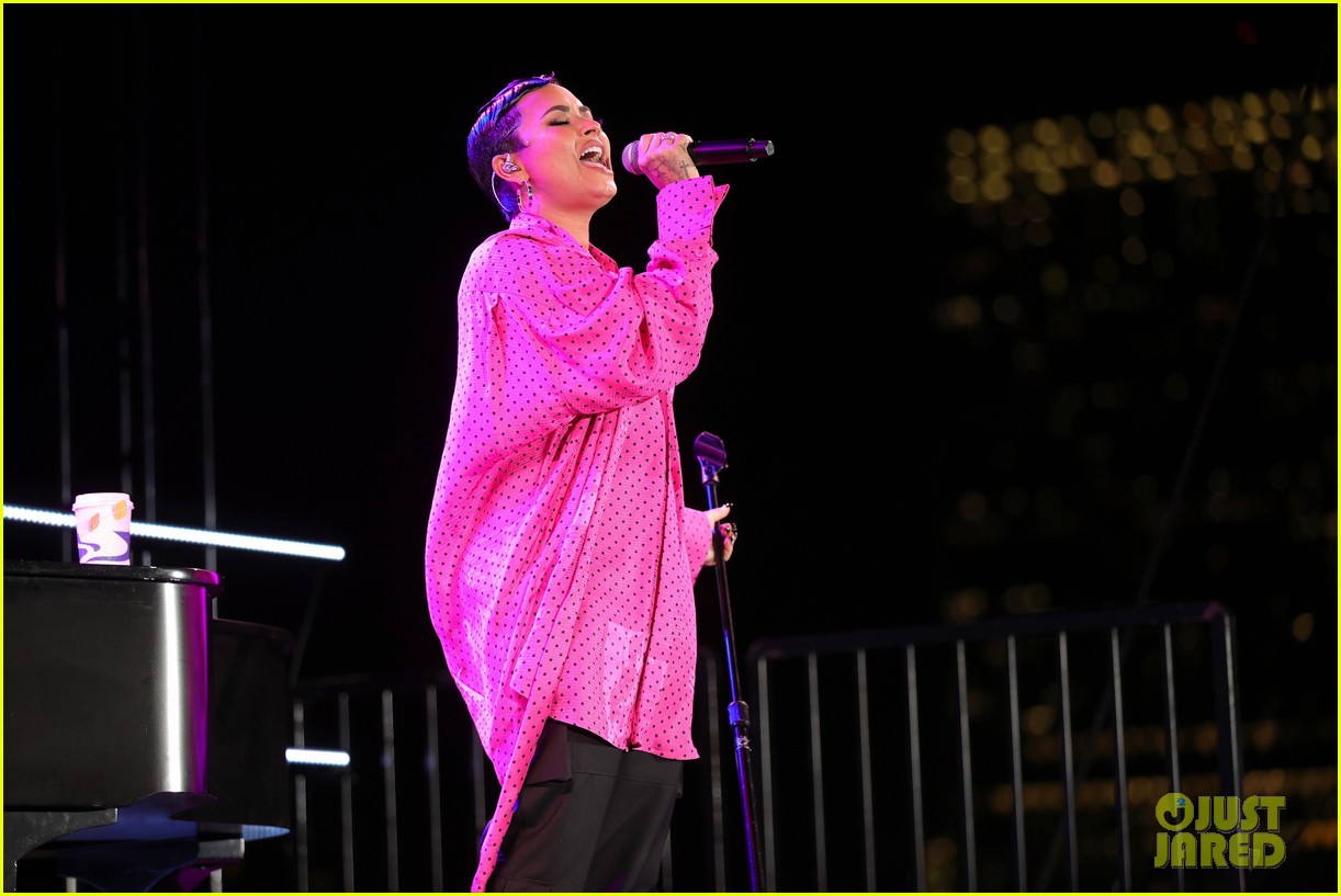 Demi Lovato Performs at 'Dancing With the Devil' YouTube Series