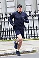 richard madden goes for jog london 16