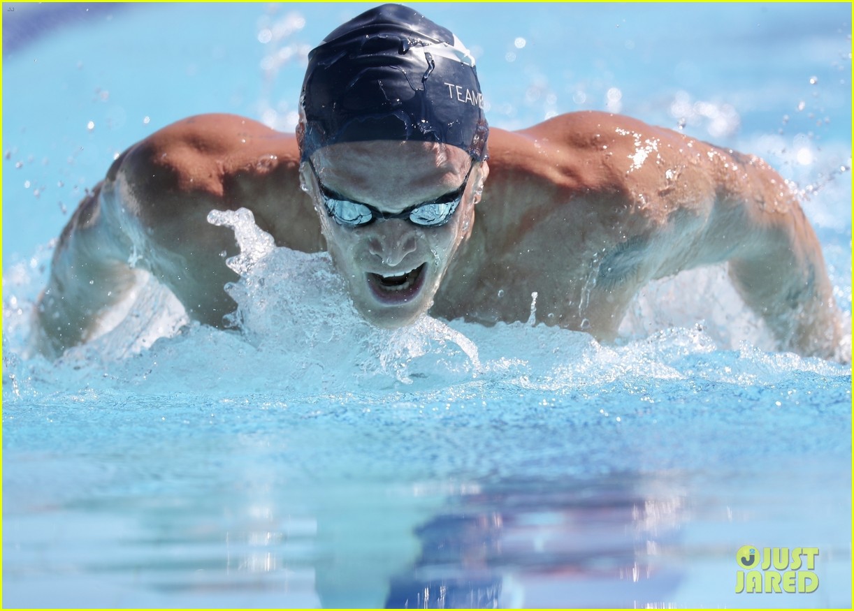 cody simpson shirtless buff physique swim practice 204541970