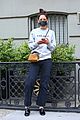 katie holmes picks up flowers during a casual solo outing 06
