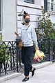 katie holmes picks up flowers during a casual solo outing 11
