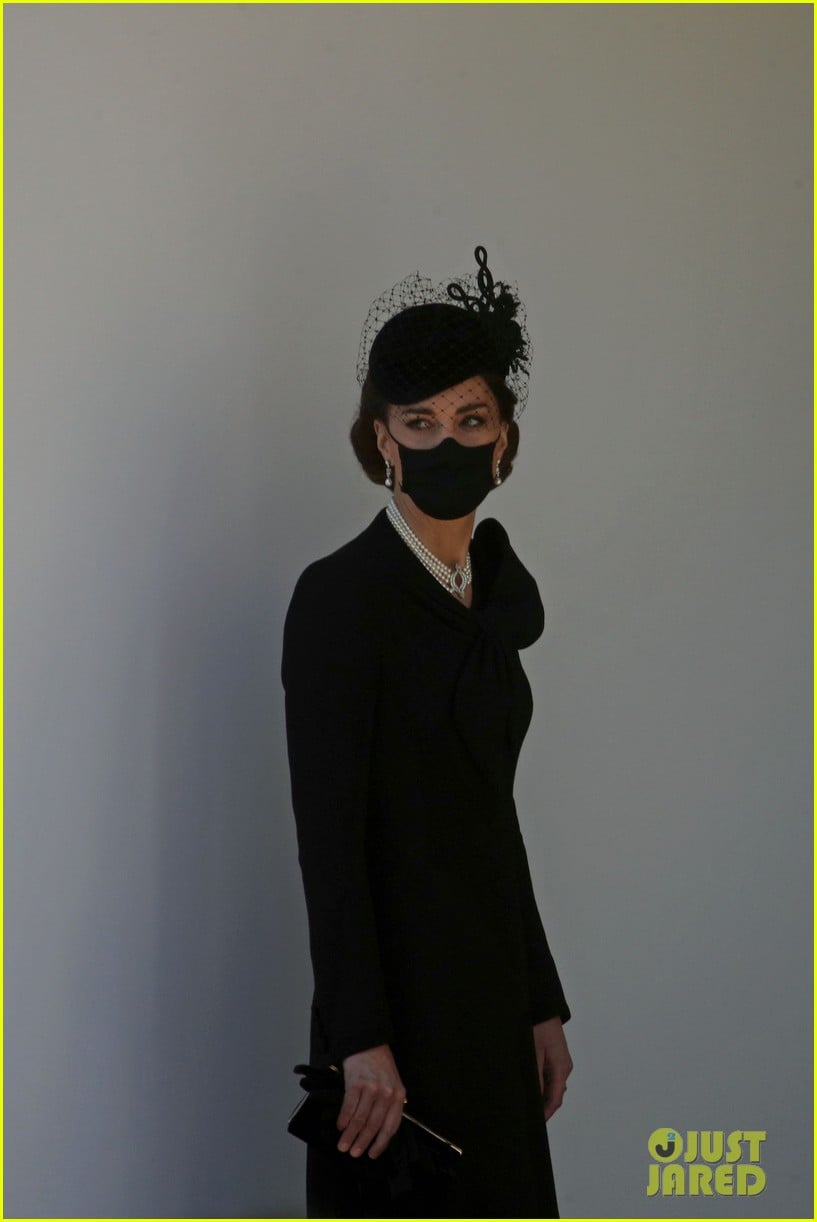 Kate Middleton's Jewelry at Prince Philip's Funeral Had a Special