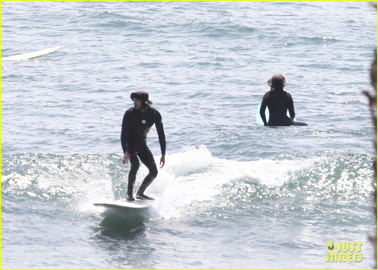 Photo: leighton meester adam brody catch waves in malibu 17 | Photo
