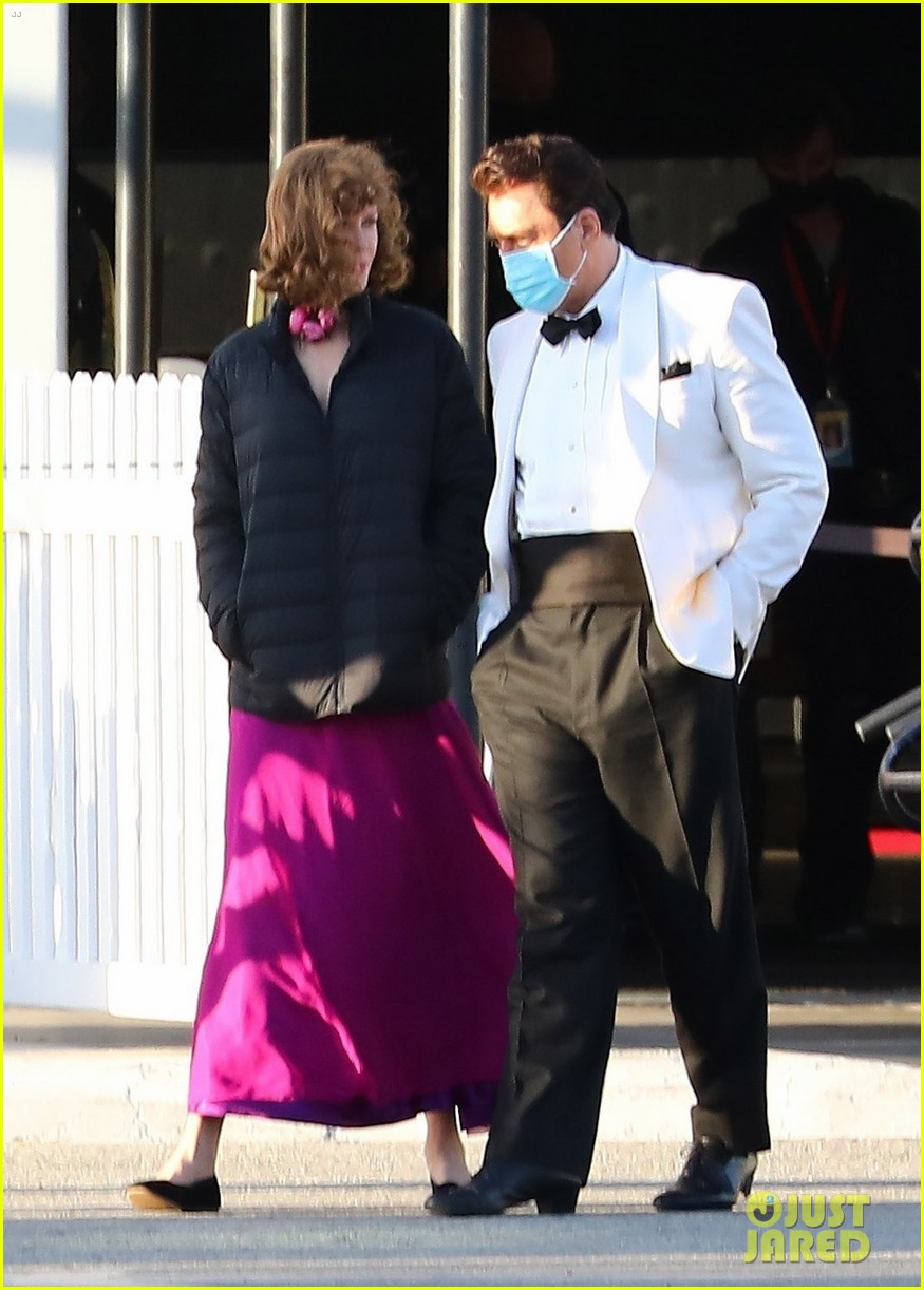 Photo: nicole kidman javier bardem ricardos queen mary set 16 | Photo