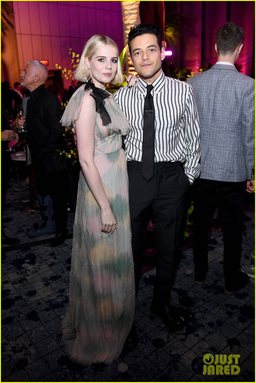 Rami Malek & Lucy Boynton Are Still Going Strong, Spotted Together