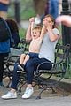 amy schumer on set with son gene 05